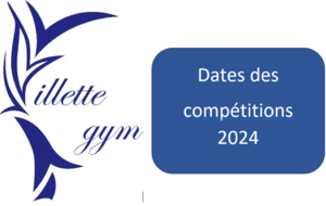 Dates des compétitions 2024 par Equipes